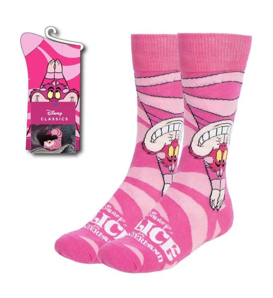 Disney: Cheshire Cat Upside Down Socks - Alice in Wonderland (36-43) Preorder