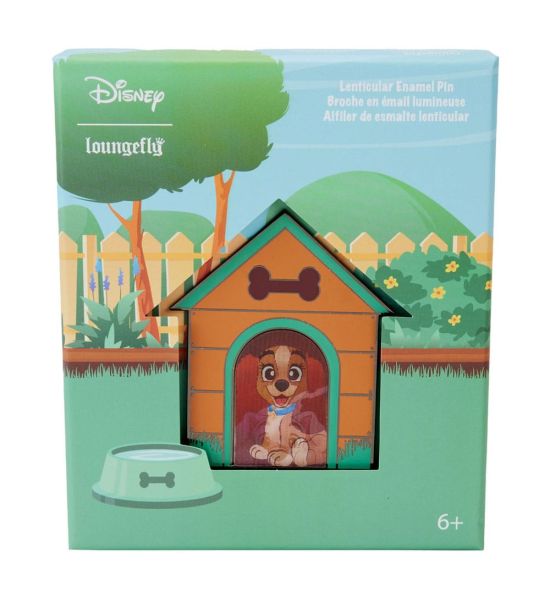 Disney: Lady Lenticular Enamel Pin (Lady and the Tramp) (8cm) Preorder