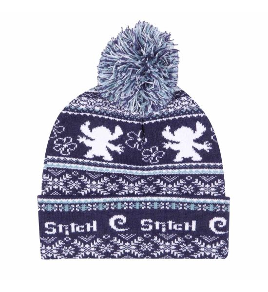 Disney Lilo And Stitch: Fair Isle Pom Pom Beanie Preorder