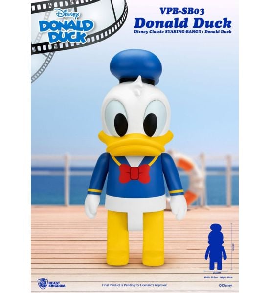 Disney: Mickey and Friends Donald Duck Syaing Bang Vinyl Bank (53cm) Preorder