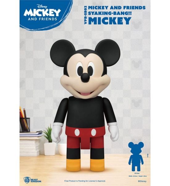 Disney: Mickey Mickey and Friends Syaing Bang Vinyl Bank (48cm) Preorder