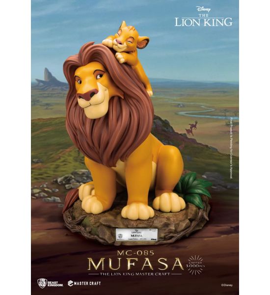 Disney: Mufasa The Lion King Master Craft Statue (36cm) Preorder