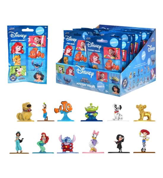 Disney: Nano Metalfigs Diecast Mini Figures Display (4cm) Preorder