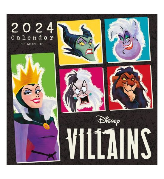 Disney Villains: Once I was Alone Calendar 2024 Preorder