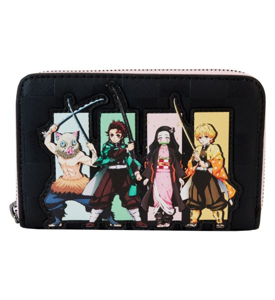 Loungefly: Aniplex Demon Slayer Group Zip Around Wallet