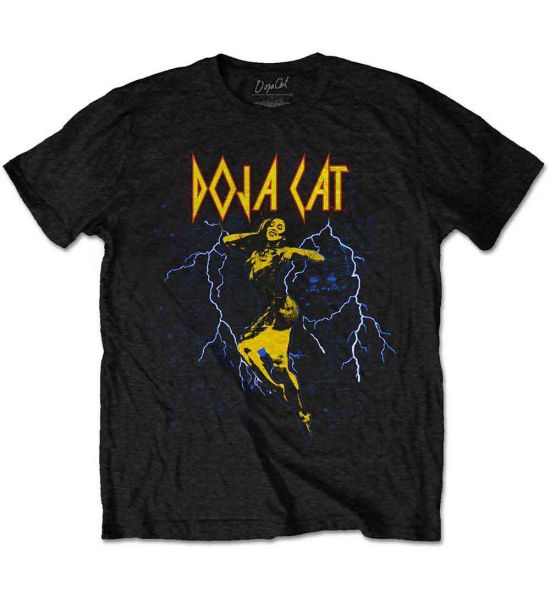 Doja Cat: Lightning Planet Her - Black T-Shirt