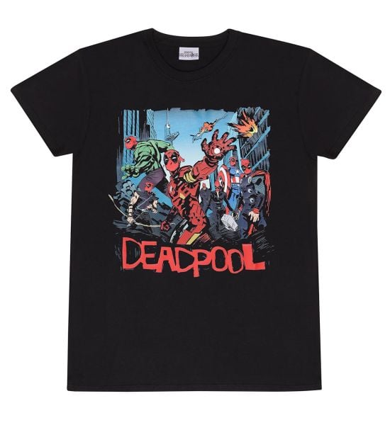 Marvel Comics Deadpool 3: Avengers Spoof (T-Shirt)