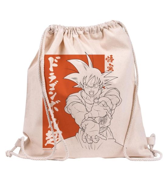 Dragon Ball: Goku Draw String Canvas Eco Bag