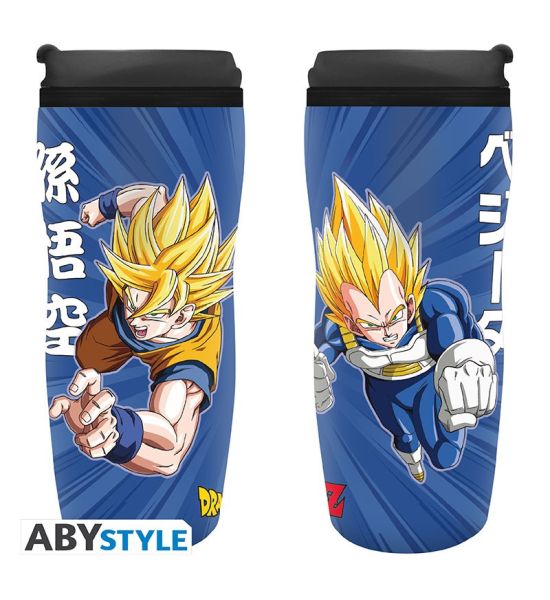 Dragon Ball: Goku & Vegeta Travel Mug