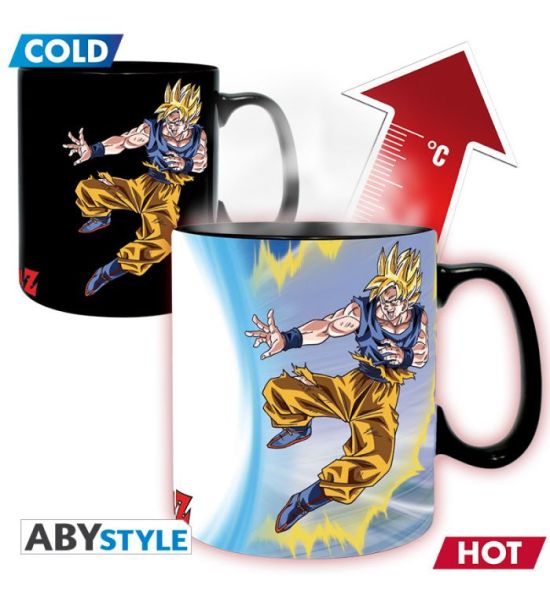 Dragon Ball: Goku Vs Buu Heat Change Mug - 460ml