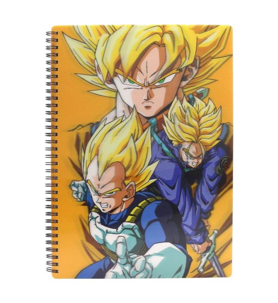 Dragon Ball: Saiyans 3D-Effect Notebook Preorder