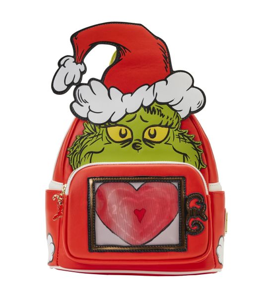 Loungefly Dr Seuss: How the Grinch Stole Christmas! Lenticular Mini Backpack