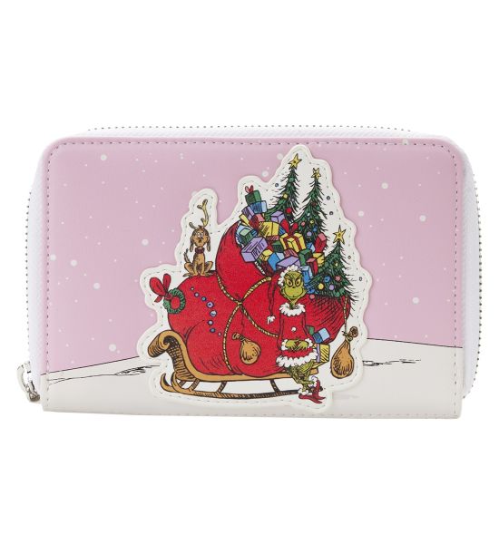 Loungefly Dr Seuss: How the Grinch Stole Christmas! Sleigh Zip Around Wallet