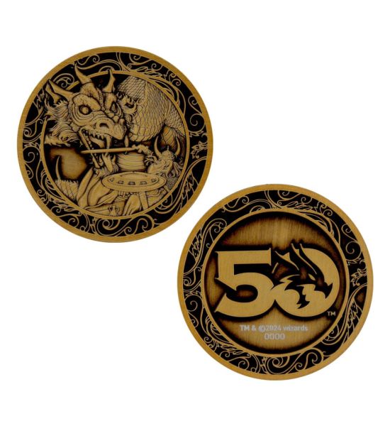 Dungeons & Dragons: 50th Anniversary Antique Gold Coin Preorder