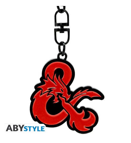 Dungeons & Dragons: Ampersand Logo Metal Keychain