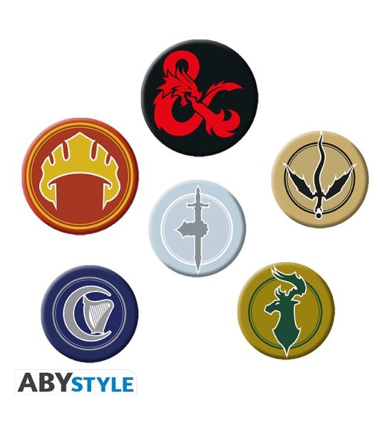 Dungeons & Dragons: Factions Badge Pack Preorder