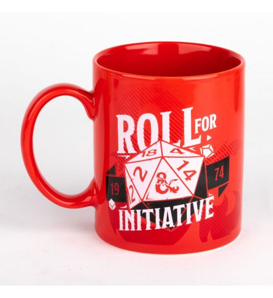 Dungeons & Dragons: Roll for Initiative Mug (320ml) Preorder