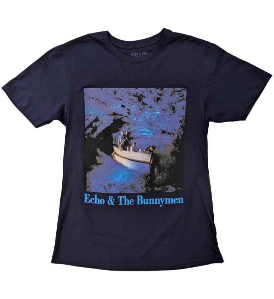 Echo & The Bunnymen: Ocean Rain - Blue T-Shirt