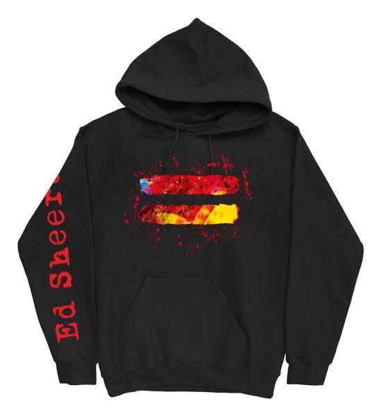 Ed Sheeran: Equals (Sleeve Print) - Black Pullover Hoodie