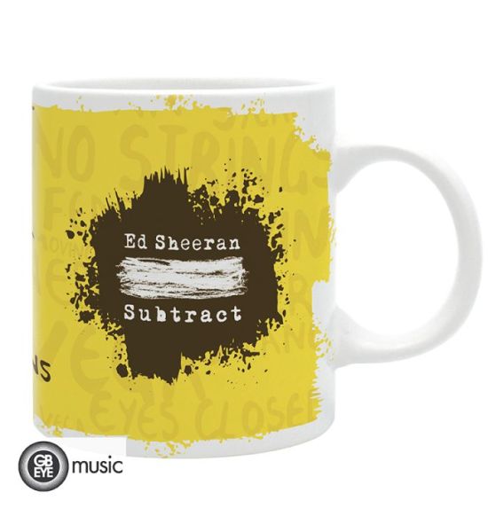 Ed Sheeran: Subtract Subli Mug - With Box (320ml)