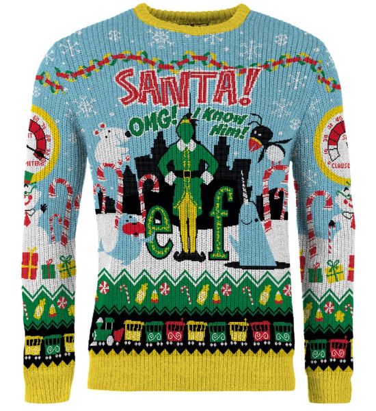 Elf: Cotton-Headed Ninny Muggins Christmas Sweater