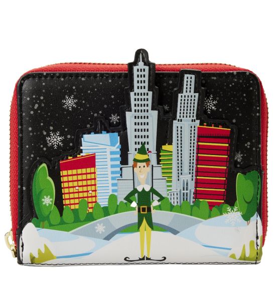 Loungefly Elf: Buddy in Manhattan Zip Around Wallet