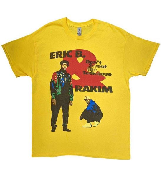 Eric B. & Rakim: Don't Sweat - Yellow T-Shirt