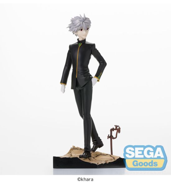 Evangelion: 3.0+1.0 Thrice Upon a Time: Kaworu Nagisa Commander Suit Ver. SPM Vignetteum PVC Statue (19cm)