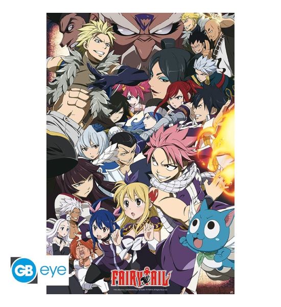 Fairy Tail: Fairy Tail VS other guilds Poster (91.5x61cm)