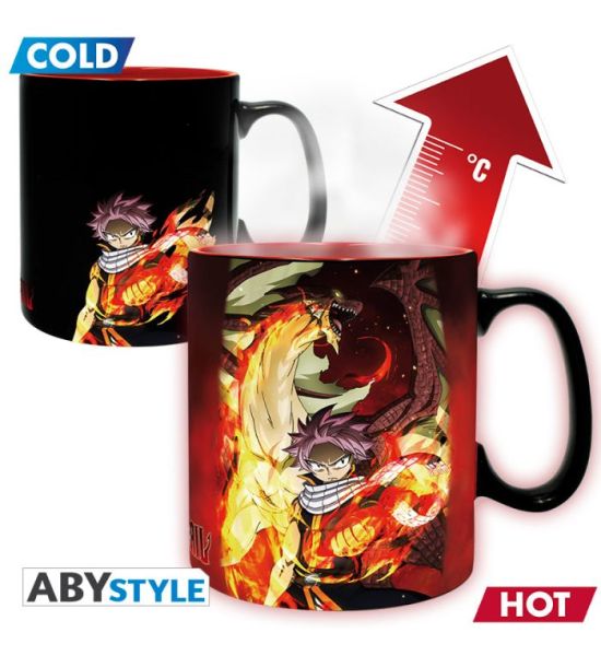 Fairy Tail: Natsu & Lucy Heat Change Mug Preorder