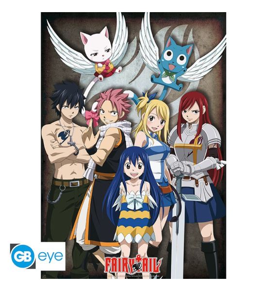 Fairy Tail: Poster Maxi 91,5x61Groupe Poster (91.5x61cm)