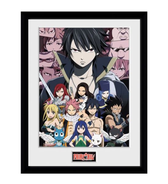 Fairy Tail: Season 4 Key Art Framed Print (30x40cm)