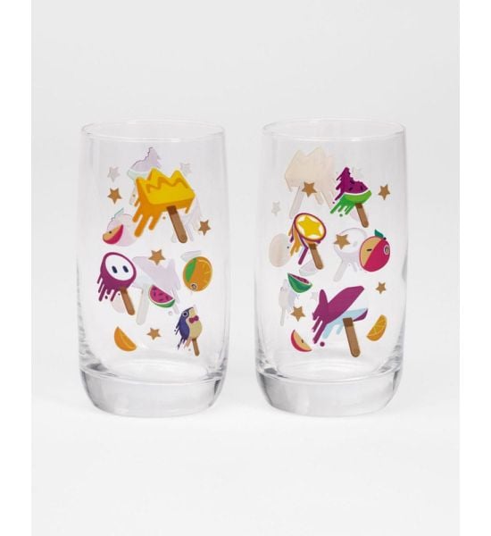 Fall Guys: Meltdown Drinking Glass Set