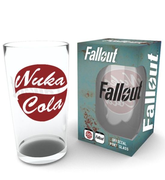 Fallout: Nuka Cola 400ml Glass