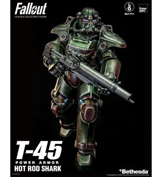 Fallout: T-45 Hot Rod Shark Power Armor FigZero Action Figure 1/6 (37cm) Preorder