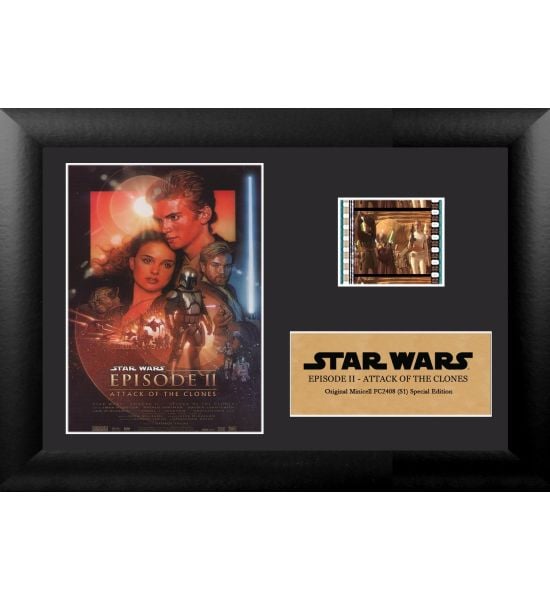 Star Wars: Episode II Attack Of The Clones Mini Framed Film Cell