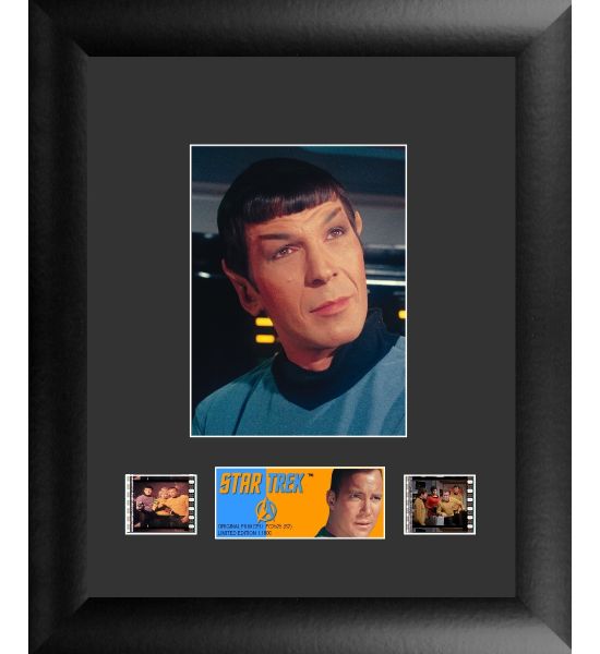 Star Trek: Original Series Limited Edition Spock Character Framed Film Cell