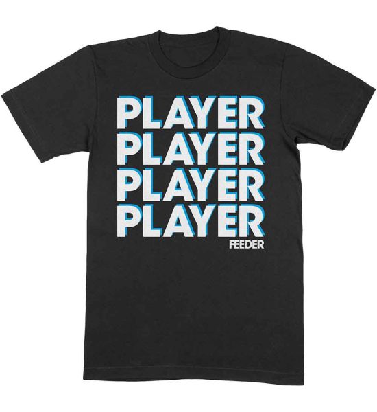 Feeder: Player - Black T-Shirt