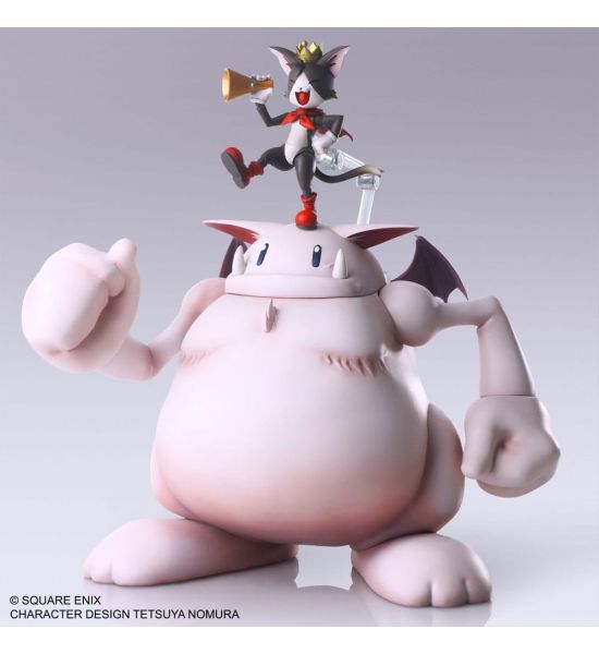 Final Fantasy VII: Cait Sith & Fat Moogle Bring Arts Action Figure Set Preorder