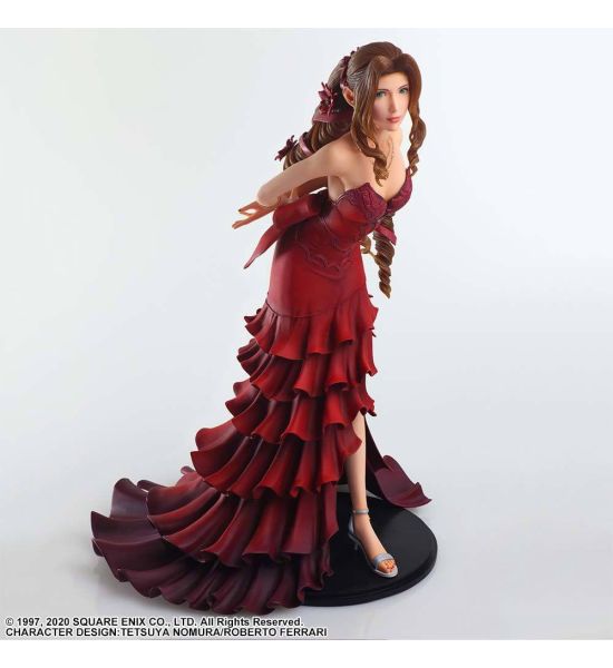 Final Fantasy VII Remake: Aerith Gainsborough Static Arts Gallery Statue Dress Ver. (24cm) Preorder