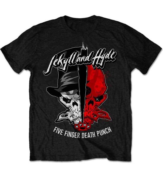 Five Finger Death Punch: Jekyll & Hyde - Black T-Shirt