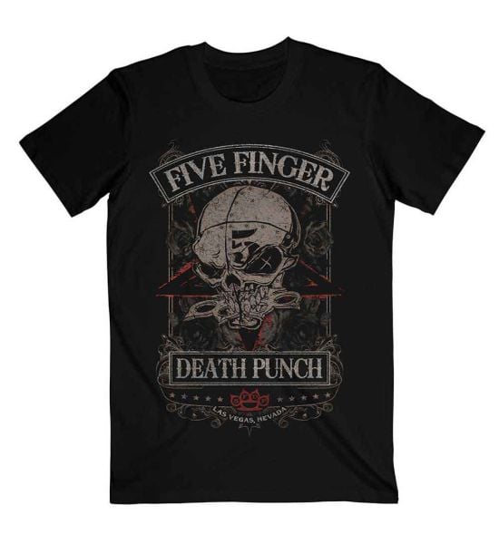 Five Finger Death Punch: Wicked - Black T-Shirt