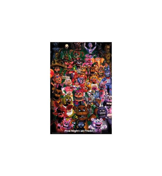 Five Nights At Freddy's: Ultimate Group Maxi Poster 91.5x61 - Poster Maxi