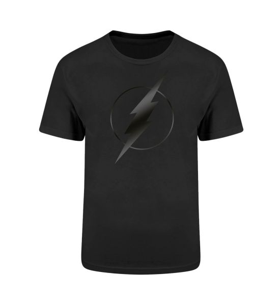 The Flash: Black On Black Logo T-Shirt