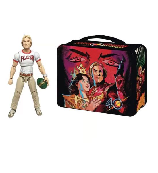 Flash Gordon: Flash Gordon H.A.C.K.S. Hero Action Figure with Lunchbox Preorder