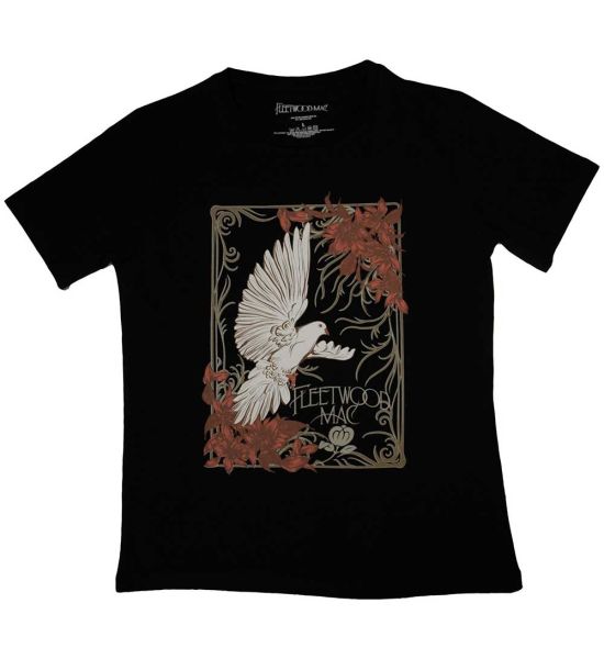 Fleetwood Mac: Dove - Ladies Black T-Shirt