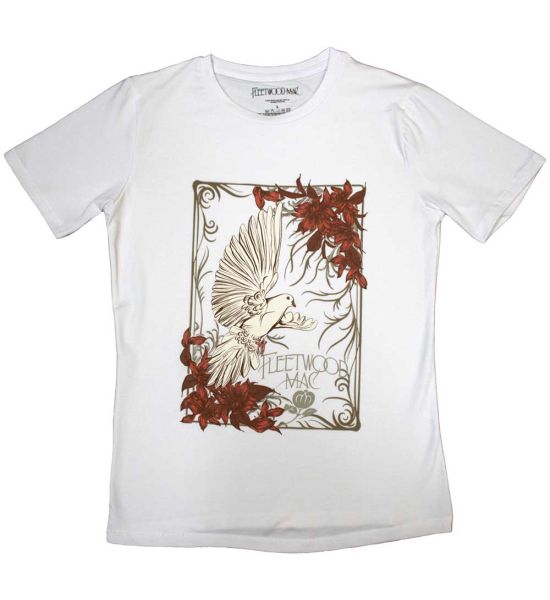 Fleetwood Mac: Dove - Ladies White T-Shirt