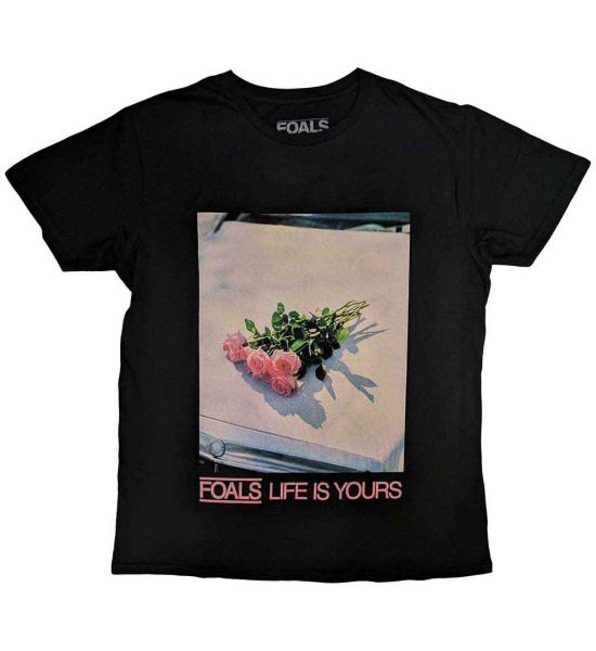 Foals: Life Is Yours - Black T-Shirt