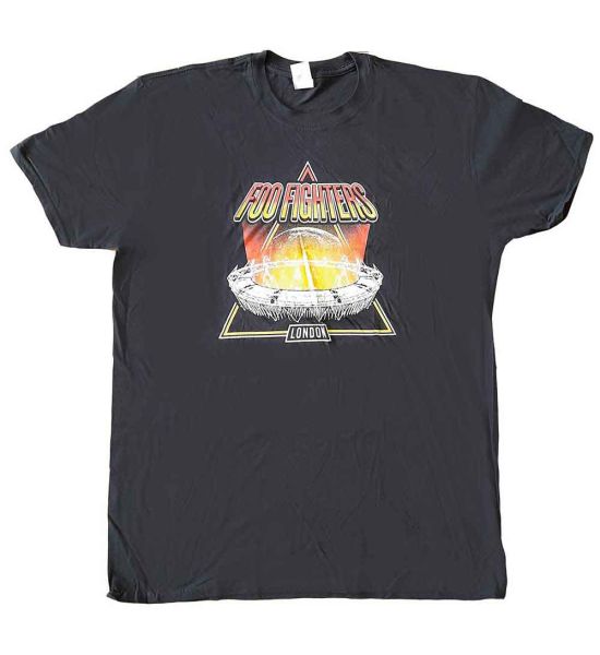 Foo Fighters: All Over London - Black T-Shirt