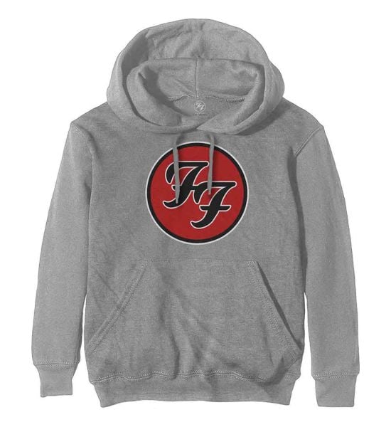 Foo Fighters: FF Logo - Grey Pullover Hoodie